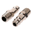 6Pcs EURO Air Line Hose Compressor Fitting Connector Quick Release Set 1/4"S Hn