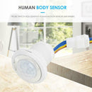 Closet PIR Sensor Detector Smart Switch 85-265V LED Infrared Motion Sensor