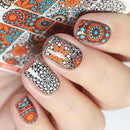 5pcs Mixed Stickers For Nails Abstract Manicure Nail Art Decoration Stic Ew