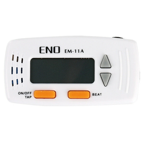 Eno Em-11A Clip-On Mini Electric Guitar Metronome With Clock Function Porta