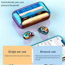 F9-9 TWS Bluetooth Waterproof LED Display Touch Control Earphones with Mic