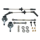 Metal Universal Front Rear Bridge Axle, Steering Hub, Metal Bearing Accessories