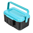 Breathable ABS Plastic Fishing Bait Earthworm Worm Lure Tackle Storage Box