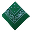 5X(Polyester-cotton Bandana Hairwrap Headband Double Sided Head Wrap Scarf I8R8)