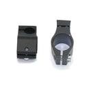 Adjustable NEW Black Clip-on Handlebar For Cafe Racer Fork Tube Universal