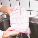 Ultra-Absorbent Gauze Dish Cloth Oil-absorbing Home Kitchen Cleaning Cloths OZ