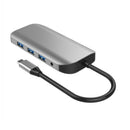 9In 1 Usb C Hub Docking Station Usb3.0 TF Card Reader Type C Type C Dock US