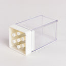 7 Holes Nail Art Drill Bit Holder Stand Displayer Organizer Manicure Box Z