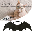 Pet Costumes Bat Wings Black Cool Fancy Dress Dog Cat Decoration Adjustable