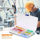 120pcs Car Fuses 5A 10A 15A 20A 25A 30A Amp with Box Clip Assortment Kit