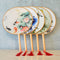 Chinese Style Round Hand Held Folding Silk Fan For Wedding Event Party GiftsJ Bj