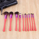 10pcs Makeup Brushes Foundation Powder Eyeshadow Blush Brush Cosmetic Tool A