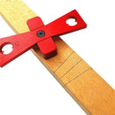 2Pcs Diy Dovetail Rule Marker Aluminium Alloy Marking Gauge Woodworking - D