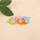 20pcs Colorful Plastic Pins Sweater Mark Buckle Needle Knit Yarn DIY Tools