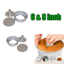 6 &8 Inch Round Chiffon Cake Baking Mold Angel Food Cake Pan Bakeware DIY