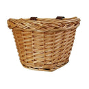 Retro,Handmade,Wicker Bicycle Front Basket With Leather Straps ,Fashion Chi A5H4