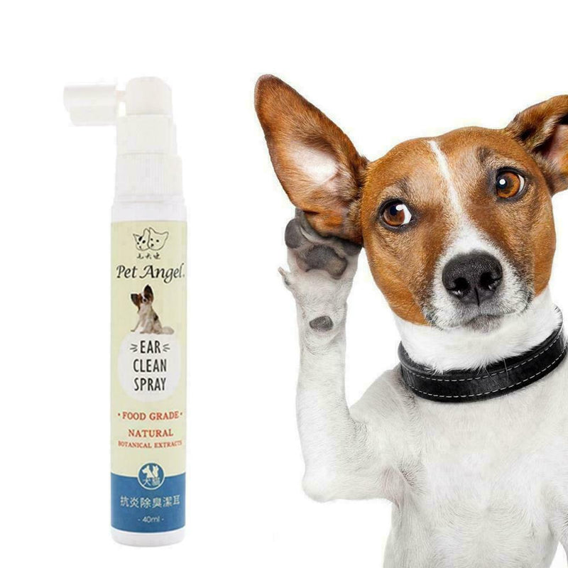 Cat Dog Ear Cleaner Pet Ear Drops Liquid For Infections Mites Control Yeast L2A7