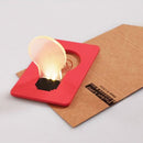 Portable Credit Card Size Wallet Purse Pocket LED Night Light Bulb Lamp 5pcs Pro