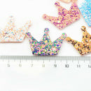 20x Mixed Felt  W Sequin Appliques Embellishment Craft for Card Making