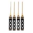 4pcs 1.5/2.0/2.5/3.0 Hex Screwdriver with Hollowed-out Design
