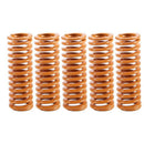 5 pcs 14mm x 8.5mm x 40mm metal stamping The compression spring coil spring X5D9