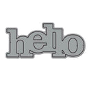 DIY Letter hello Shape Cutting Dies Stencil Scrapbooking Embossing Template