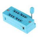 2Pcs 16P Pin 2.54mm green DIP test universal ZIF IC socket welding type  Z