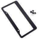 1PC Chrome Stainless Steel Metal License Plate Frame Tag Cover With Screw CaA3C