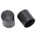 22mm Inner Diameter Round PVC Furniture Table Base Holder Protector Cover T5L6