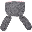 Baby Nina and Newborn Baby 0-9 Months Cute Handmade Rabbit Knit Beanie Hats