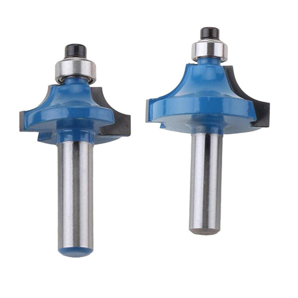2 X Durable Cemented Carbide End Milling Trimmer 8mm Milling Cutter
