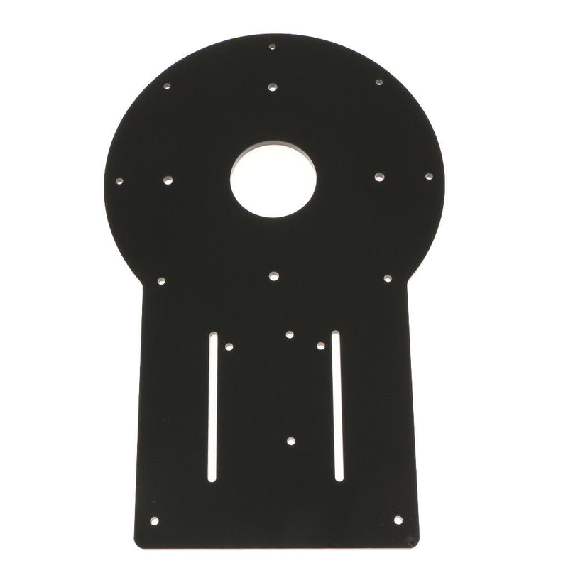 Acrylic Plate Rotating Base Fixed Chassis Thickness 5mm Robotic Arm Servo