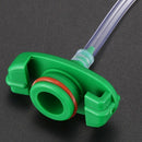 30CC-50CC Plastic Transparent Air Tubing Glue Dispenser Syringe Adapter S6S4