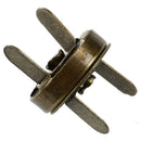 10X Furniture Close Bronze Metal Magnetic Buckle New 14mm A5E4