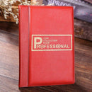 120 Pockets Coins Album Collection Book Commemorative Coin Holders (Red)