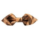 Cork Wood Bow Tie Wooden Bow Ties Men's Novelty Handmade Solid Bow tie For