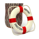 Welcome Aboard Foam Nautical Life Lifebuoy Ring Boat Wall Hanging Home Deco T9B5