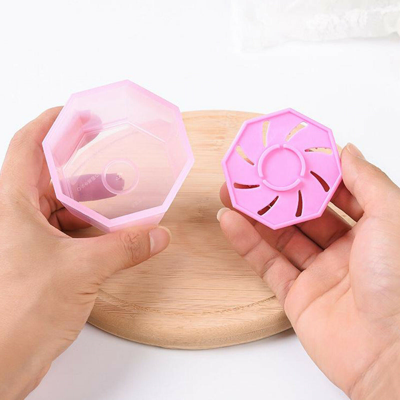 Portable Makeup Brush Mat Drying Rack Holder Scrubber Solution Kit for Girls