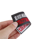 1pc blood makes cloth badges patch embroidered applique sewing label patches  JR