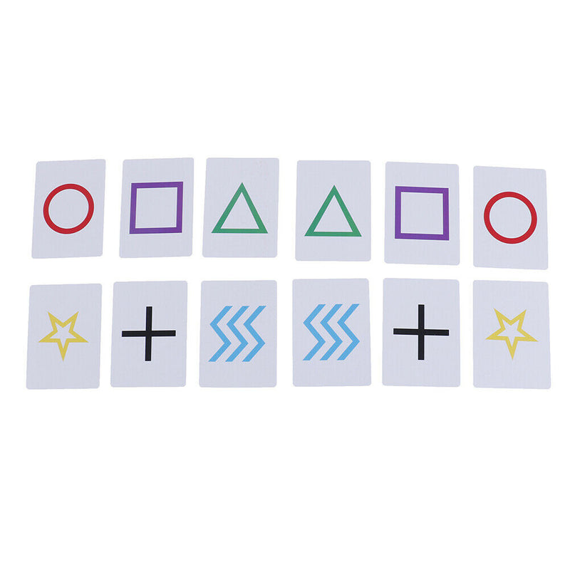 2 Sets ESP Classic Cards Group Magic Tricks  Easy To Do Children Kids Magic To3c