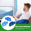 3pcs Silicone Finger Gripper Strength Resistance Band Hand Grip Exercise