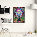 5D DIY Special Shaped Diamond Painting Elephant Embroidery Mosaic Craft Kit