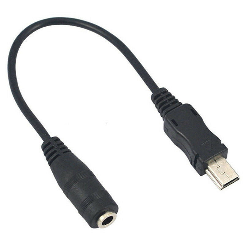 Mini USB Male to 3.5mm Jack Female Audio Cable Cord Adapter  Z