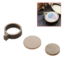 10 Pack Mini Embroidery Hoop Ring Wooden Cross Stitch Frame For Hand DIY Crafts