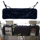 Car Seat Back Multi-Pocket Black Travel Storage Bag Organizer Hanging Black