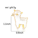 Cute Cartoon Animal Brooch Badge for Women Men Jacket Enamel Pins (Style 4)
