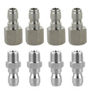 8-Pack Quick Release Connector Coupler Fitting for High Pressure Washer Gun &