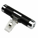 2 in 1 Vent Outlet Clip On Car Blue LED Backlight Digital Temperature and T