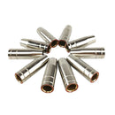 15Ak Gas Nozzle 10Pcs Mig Welding Torch Gas Nozzle Contact Tip For Mig Mag  L8O4
