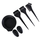 5pcs/set Hairdressing Salon Hair Color Dye Bowl Comb Brushes Kit for Hair